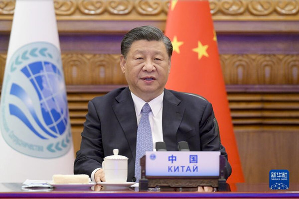 习近平出席上海合作组织成员国元首理事会第二十三次会议并发表重要讲话 