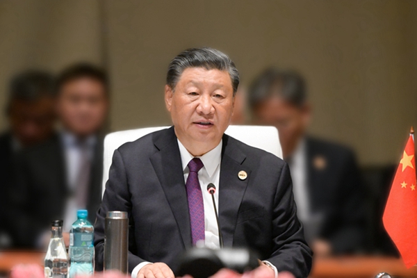 习近平出席金砖国家领导人第十五次会晤并发表重要讲话